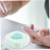 PACKOVE Plastic and Resin Contact Lens Case, Portable Leakproof Travel Holder, Compact and Space-Saving view 2