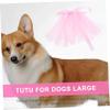 UPKOCH Pink Lace Dog Dress for Small Dogs view 4