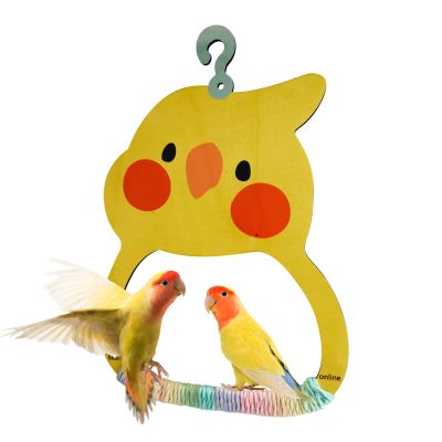 Bird Swing Toy for Budgie Cages