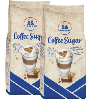 Diammant Coffee Sugar, 500 g, 2-Pack