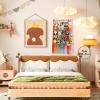 Stuffed Animal Net, 3-Tier Plush Toy Organizer with Tassels – Space-Saving Nursery Storage view 2