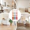 Stuffed Animal Net, 3-Tier Plush Toy Organizer with Tassels – Space-Saving Nursery Storage view 4