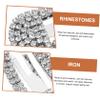 DEARMAMY 4-Pack Rhinestone Hair Clips for Thin Hair view 4