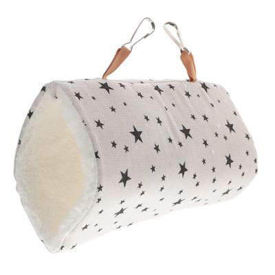 VICASKY Warm Cotton Tunnel for Small Pets Like Birds and Guinea Pigs, Safe Material and Cozy Sleeping Bed
