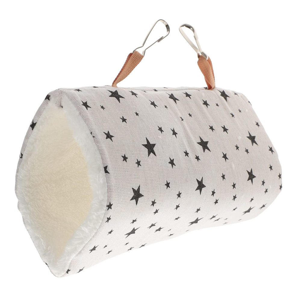 VICASKY Warm Cotton Tunnel for Small Pets Like Birds and Guinea Pigs, Safe Material and Cozy Sleeping Bed