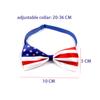 COLLBATH Adjustable Dog Bow Tie and Flag Pet Accessory view 3