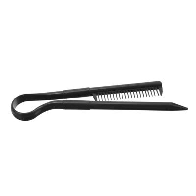 CALLARON Plastic Hair Straightening and Cutting Comb, V-Shaped Styling Comb