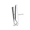 CALLARON Plastic Hair Straightening and Cutting Comb, V-Shaped Styling Comb view 2