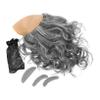 Healeved Bald Cap, Eyebrows and Mustache Costume Set for Men, 3-Piece Set for Halloween and Carnival view 1