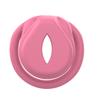 Small Flat Male Chastity Cage with 4 Rings, Pink view 1