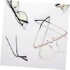 WRITWAA 1 Pair Metal Replacement Eyeglass Temples, Universal Glasses Arms view 3