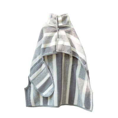 Absorbent Coral Fleece Dog Bathrobe