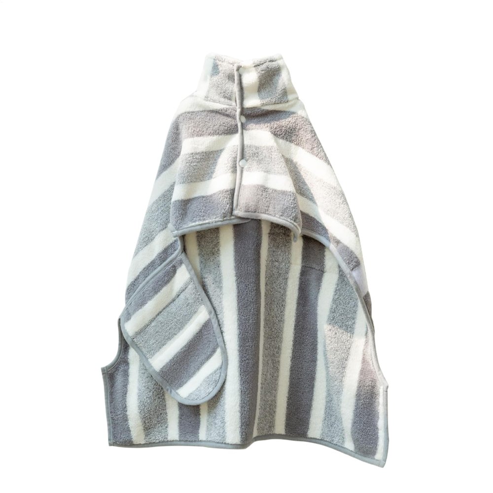 Absorbent Coral Fleece Dog Bathrobe