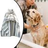 Absorbent Coral Fleece Dog Bathrobe view 3