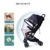 UPF50+ Stroller Sunshade Cover & Bassinet Attachment view 2