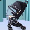 UPF50+ Stroller Sunshade Cover & Bassinet Attachment view 3