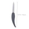 WRITWAA 6-Piece Portable Folding Nail Files, Stainless Steel and PS, Ox Horn Shape view 2