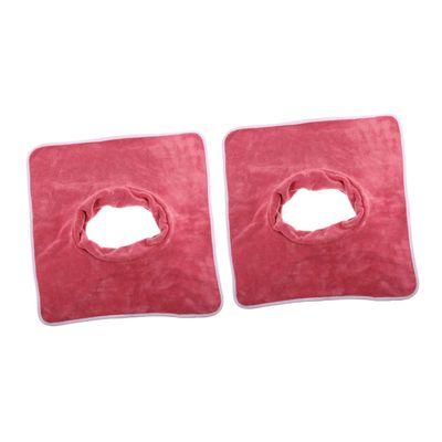 Microfiber Massage Table Cover with Face Hole for Beauty Salons