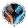 Portable Ice and Fire Dragons Pill Organizer for Vitamins view 1