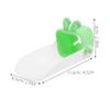Rabbit-Shaped Faucet Extender for Sink, Light Green view 2