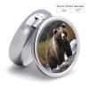 Portable Brown Bear Pill Case, Cute Organizer for Vitamins view 2