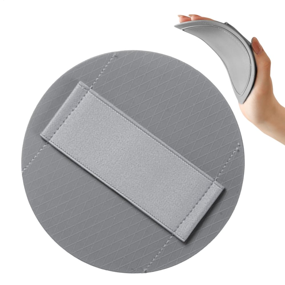 Round Silicone Body Scrubber, 5.31 x 0 in