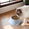 Cat Bowl with Stainless Steel for Dogs | Non-Slip Dish for Older Pets and Kittens - Ideal for Travel, Camping, Indoor and Outdoor view 2