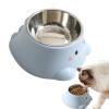 Cat Food Bowl | Stainless Steel Pet Bowl | Leak-Proof Container for Indoor and Outdoor Use view 1