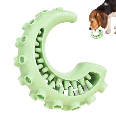 Dog Teething Toy, Squid Tentacle Chew Toy, Fillable with Treats