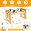 Raised Anti-Slip Dog Bowl Stand view 2