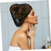 Happyyami 2-Piece Crocheted Mesh Hairnets for Sleeping view 4