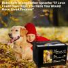 Sofunii Pet Urn for Dogs or Cats, Wooden Memorial Box with Photo Frame, Rainbow Bridge Keepsake, Black Flannel Lining (M - Up to 40 kg Pets) view 2