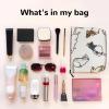 Mouse-Print Cosmetic Bag, Waterproof Travel Makeup Pouch view 3