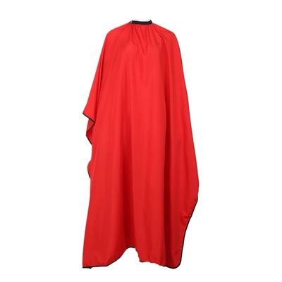 LSNNMU 3-Piece Barber Haircut Cape Set, Waterproof Salon Styling Aprons, Red