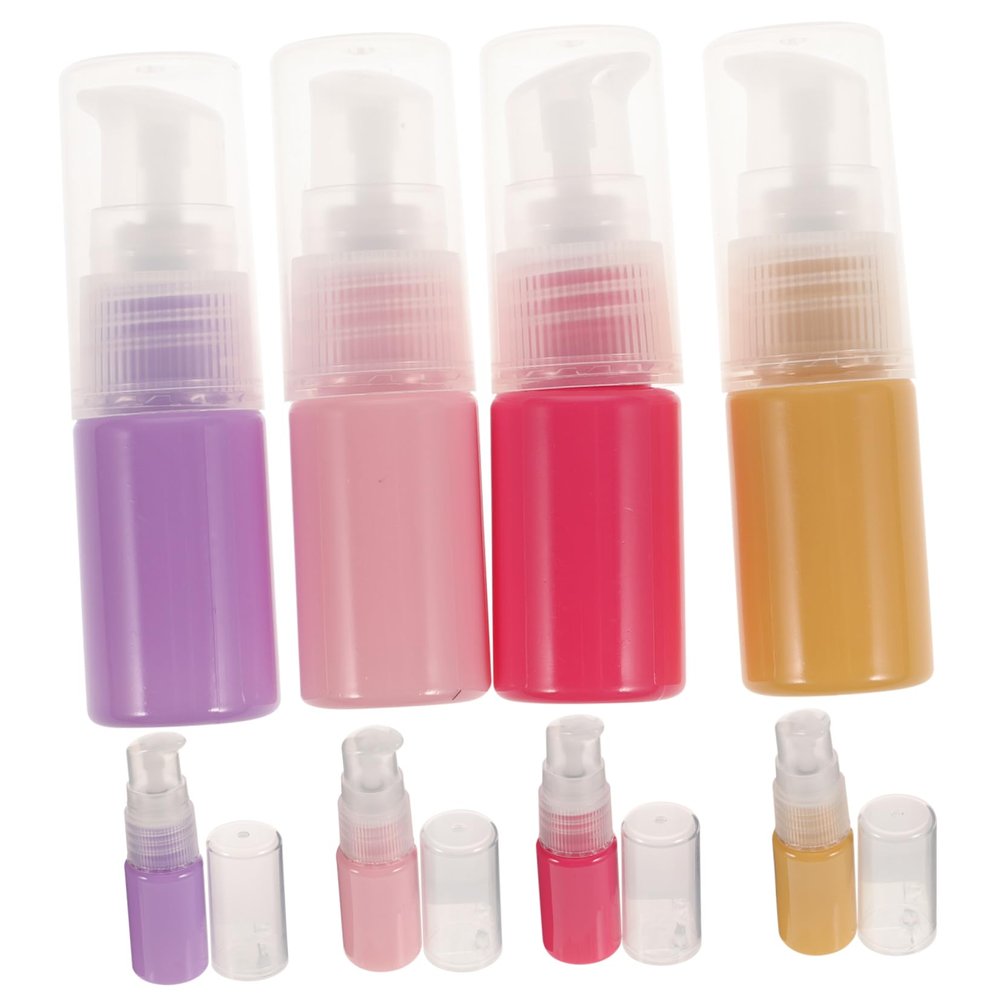 12-Pack 10 ml Refillable Travel Containers, PP and PET
