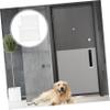 GRIRIW PVC Door Scratch Protectors, White, 2-Pack, Self-Adhesive, for Dogs view 2