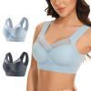 View My Orders 2025 – Women's Wireless Push-Up Soft Bra, Plus Sizes view 2