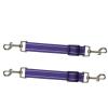 2-Piece Reflective Dual-Ended Dog Leash Coupler, Black view 1