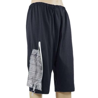 LSRFXF Adult Patient Care Pants, Open Incontinence Capri Pants