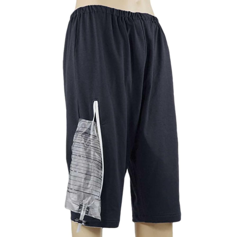 LSRFXF Adult Patient Care Pants, Open Incontinence Capri Pants