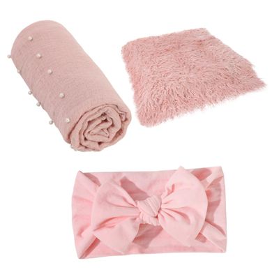 LOLIPPYY Swaddle Blanket for Newborns, Baby Photography Prop, Multi-Purpose
