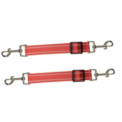 2-Pack Reflective Leash Connector for Small Dogs