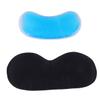 DECORNIJIA Black Silk Sleep Mask with Full Light Blocking and Flexible Headband view 1