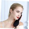 DECORNIJIA Black Silk Sleep Mask with Full Light Blocking and Flexible Headband view 4