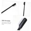 Ipetboom Black Eyelash Comb for Precise Combing and Polishing with Steel Teeth and Wooden Handle, Single-Sided Eyebrow Brush for Women and Girls view 3