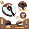 SuplutuX Inflatable Collar for Dogs & Cats, Soft No-Lick Collar with Adjustable Drawstring, Clear Vision, L view 3