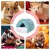 Hamster Bed with Fur, Winter Sleep Nest view 2