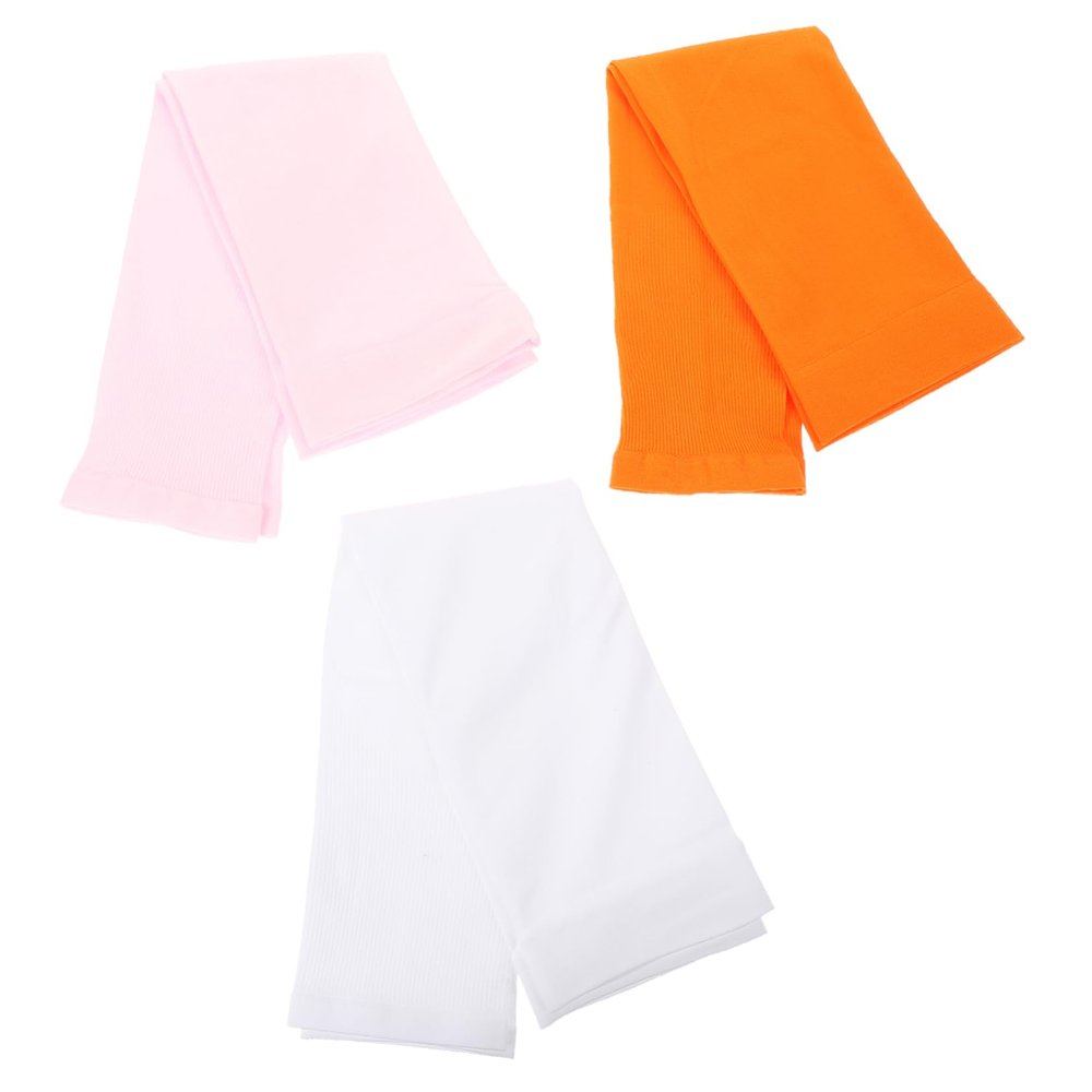 VICASKY Ice Silk Arm Sleeves, 3 Pairs, UV Protection for Adults