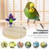 Parrot Perches, Sturdy Natural Chew Toy and Learning Accessory for Indoor Birds view 2