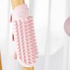 Cat Hair Brush for Indoor Cats, Silicone Cat Face Scratcher and Massage Brush with Adjustable Strap view 3
